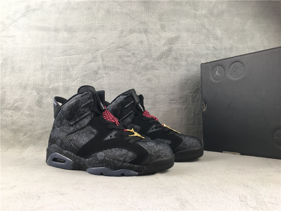 Air Jordan 6 SD WMNS Singles Day Black Shoes - Click Image to Close